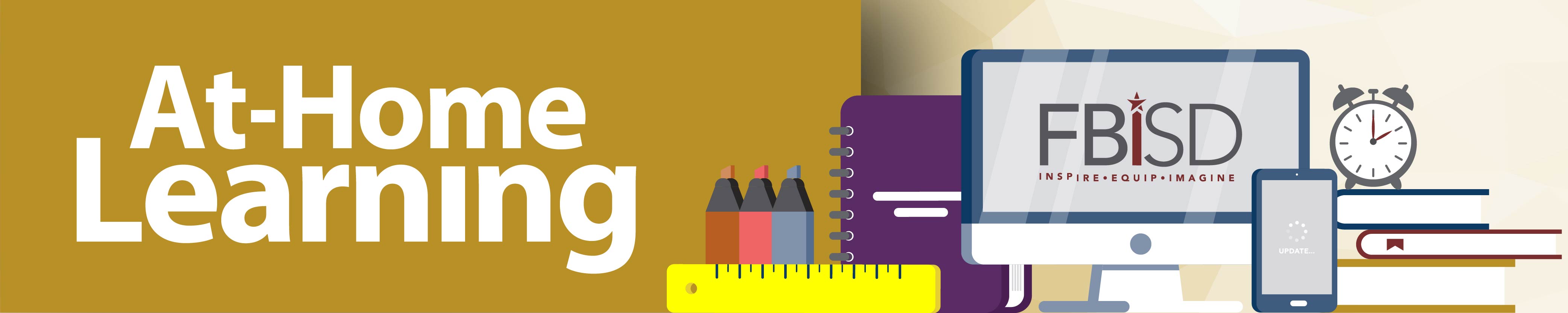At-Home Learning Banner 
